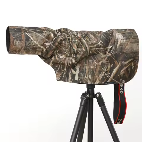 ROLANPRO S Rain Cover Raincoat for Nikon Z 180-600mm/ Z 400mm f4.5/Z 600mm f6.3/Sony 300mm f2.8/200-