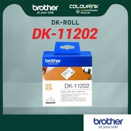 Brother Original Label Film Tape DK11202 ( Black On White) QL700 QL720 QL800 QL820NWB DK-11202/DK 11