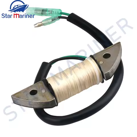 3B2-06120 Exciter Charge Coil For Tohatsu Outboard Motor 2 Stroke 6HP 8HP 9.8HP M6 M8 M9.8 3B2-06120