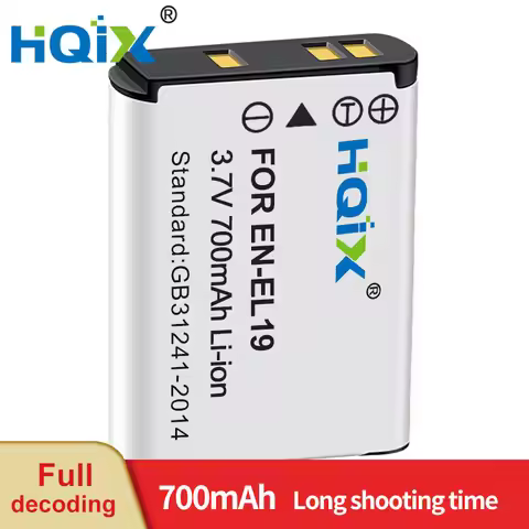 HQIX for Nikon Coolpix S3200 S5300 S6500 W150 S3500 S3700 S4150 S4300 S5200 S6400 S6600 Camera EN-EL