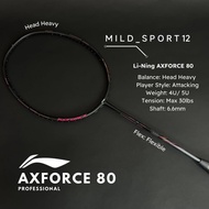AXFORCE 80 30 LBS EXTRA HEAD HEAVY BADMINTON RACKET