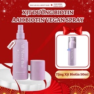 Xịt Dưỡng Tóc Biotin VEGAN MỚI Spray All About Hair 120ml Nuôi Dưỡng Tóc Hỗ Trợ Kích Mọc Giảm Rụng