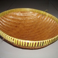 If woven bamboo measuring 30 cm