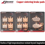 Copper Sintering Front Rear Brake Pads For KAWASAKI ZX-6RR ZX 600 ZX6R ZX-6R ZX 6R ZX636 2003-2006 Z