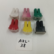 (1pcs AKL-38) Proton Wira Perdana 2.0 Sei v6 e54 e55 Main Fuse 20A 30A 40A 50A 60A 80A (Fius Kaki Ke