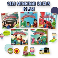 Muslim Children's Story Book Series Pillars of Islam Bilingual Full Color Art Paper Package of 5 Boo