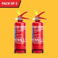 FIRE FIGHTER 1KG Portable Fire Extinguisher Pemadam Api (SIRIM & Bomba Approved) for Home & Car