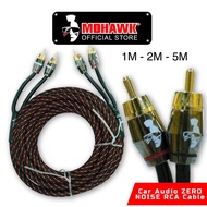 Mohawk Car Audio Zero Noise Rca Cable (1m/2m/5m)