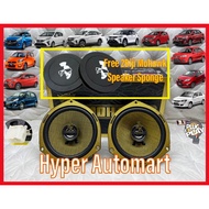 (Free Mohawk Sponge) Mohawk PNP M5 6"Inch Plug & Play 2-Way Coaxial Speaker (M5-625P2 V2) Myvi Axia 