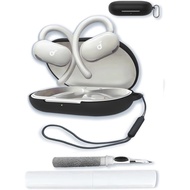 Silicone Case Compatible with Soundcore V20i by Anker with Keychain,Cleaning Kit and Lanyard Soft Pr