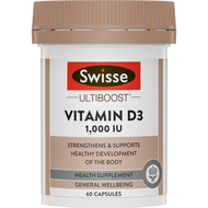 Swisse Ultiboost Vitamin D3 1000IU 60s