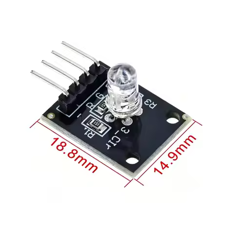 1-10pcs 4pin RGB Module KY-016 Three Colors 3 Color RGB LED Sensor Module for Arduino DIY Starter Ki