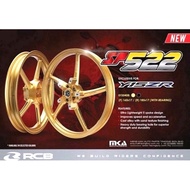 RCB Racing Boy SP522 Sport Rim &amp; Bush &amp; Bearing 100% Original Yamaha Honda LC135 RS150 Y15ZR NVX155 EGO R25  W100  W110