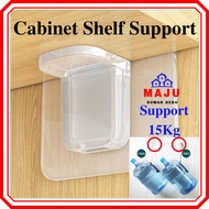 MAJU Cabinet Shelf Support Adhesive Pegs Plastic Kitchen Almari Hanger Sticky Hook Holder Clips Wall Kabinet Support Pin