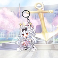 GANTUNGAN Azur lane yukikaze Anime Keychain 01 Keychain - Key Chain - Souvenir - Anime