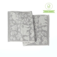 Combo of 5 premium bamboo fiber towels 99.9% antibacterial [size: 34cm x 82cm / 90g. Vietnam songwol