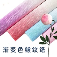 Gradient Color Color Crepe Paper Crepe Paper Crepe Paper Crepe Paper Primary School Students Origami