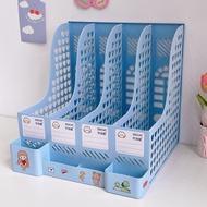Khay đựng tài liệu nhựa 4 ngăngiá kệ đựng sách vở để bàn họckệ đựng tài liệu văn phònggiá đỡ sách kẹ