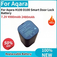 High Quality New 7.2V 2480mAh 4980mAh Rechargeable Li-ion Battery for Aqara H100 D100 Smart Door Loc