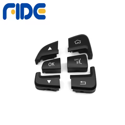 FIDE Black Left - hand Steering - wheel Multifunctional Buttons, for Modification, Compatible with B