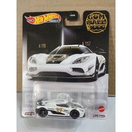 Hot Wheels Koenigsegg Agera R Gumball 3000 New