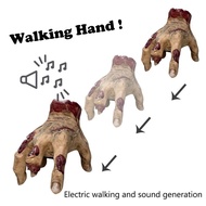 Self-walking and Sounding Hands Halloween Wednesday Addams Family Thing Hand Props Scary Family Deco