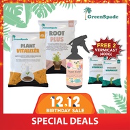 [12.12 Best Selling] Root Plus 2.5L + Plant Vitalizer 2.5L + Nutri Yield 500ML (Free 2x Vermicast 40