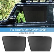 Magnetic Mesh Car Window Sunshade Front Rear Side Quarter Window for Suzuki Jimny JB64 JB74 JC74 201