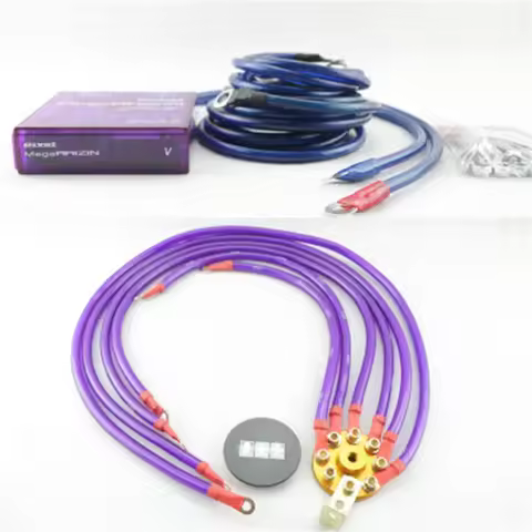 Car Fuel Saver Voltage Stabilizer the New Purple Pivor Mega-RAIZIN High Capacity System &Battery Per