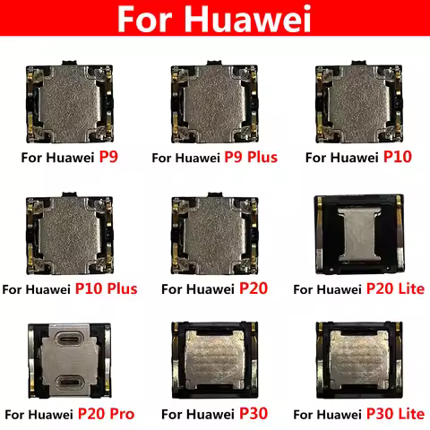2Pcs/Lot, Front Top Earpiece Earphone Ear Speaker Sound Receiver For Huawei P9 P10 P20 P30 Lite P40 