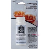 Plaid Folkart Glass Etching Cream 84.4g🔥offer🔥