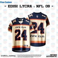 Oversized NFL Street Jersey EDISI NFLCasual Fashionable NFL Jersey 2026 Summer