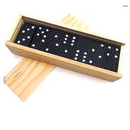 Wooden domino set