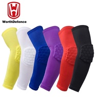 Worthdefense Basketball Arm Guards Compression Arm Protector Fitness Sleeve Support Volleyball