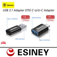 SG Seller Baseus Type C Female to USB Male OTG Adapter USB Female TO Type C Male Mini Usb c OTG Char