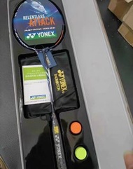 YONEX 天斧系列 天斧100ZZ 專業級 進攻型全碳素 羽毛球拍 藏青色