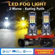 Lampu Kabut LED H8 H11 2323 Dua Warna Untuk Mobil Lampu Hari Lampu Otomotif Lampu Bohlam Lampu Senja