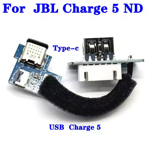 1/3PCS For JBL CHARGE5 Power Supply Board Original Connector For JBL Charge 5 ND Type c USB Charge P