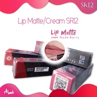 Lip Matte Mini SR12  & Lip Cream Mini SR12 / Lipstik Matte & krim
