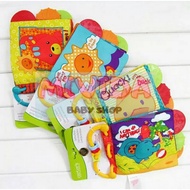 Baby Toys / Soft Book and Teether By Carters 4 Titles Baby Rattle Book / Teether book