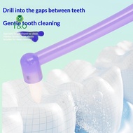 T&O 1/2/3pcs Small Head Single-Beam Soft Teeth Cleaning Toothbrush With Suction Cup Inter Brush Soft