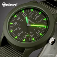 INFANTRY Mens Watches Top Brand Luxury Military Watch Men Army Nato Strap Watch for Men Field Thin Luminous Relogio Masc