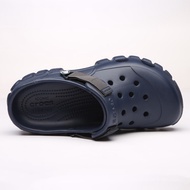 Crocs รองเท้าผู้ชายและผู้หญิง รองเท้ามีรู รองเท้าชายหาด Oluo