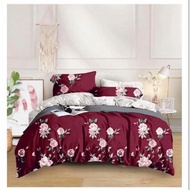 ️ Comforter/ Cadar/ Bedsheet ️ Queen COTTON 7IN1 SET COMFORTER DESIGN
