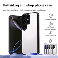Shockproof Clear Casing For Samsung Galaxy S25 Ultra S24 Plus A17 A26 A16 A15 A50 A50S A30S Transpar