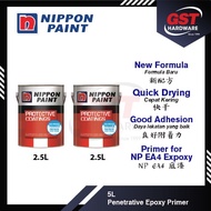 Nippon Paint 5L Penetrative Cat Epoxy Paint Primer for EA4 Epoxy Floor Paint Epoxy Undercoat Cat Primer Expoxy Primer