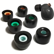 Memory foam replacement ear tips for Sony WF-1000XM4, WF-1000XM3, WF-SP900, WF-SP800N, WF-SP700N, WF