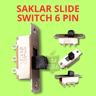 6 Pin Slide Switch – Large 2-Way Slide Switch ON/OFF