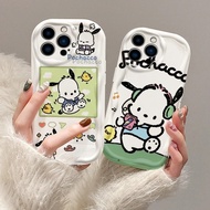 Pochacco listening to music Phone Case For OPPO A60 A3X A76 A96 A36 A38 A18 A54 A55 A57 A77 A77S A56