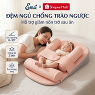 EMA anti-reflux mattress for newborns, anti-overturning & choking milk, adjustable slope 0-30 degree